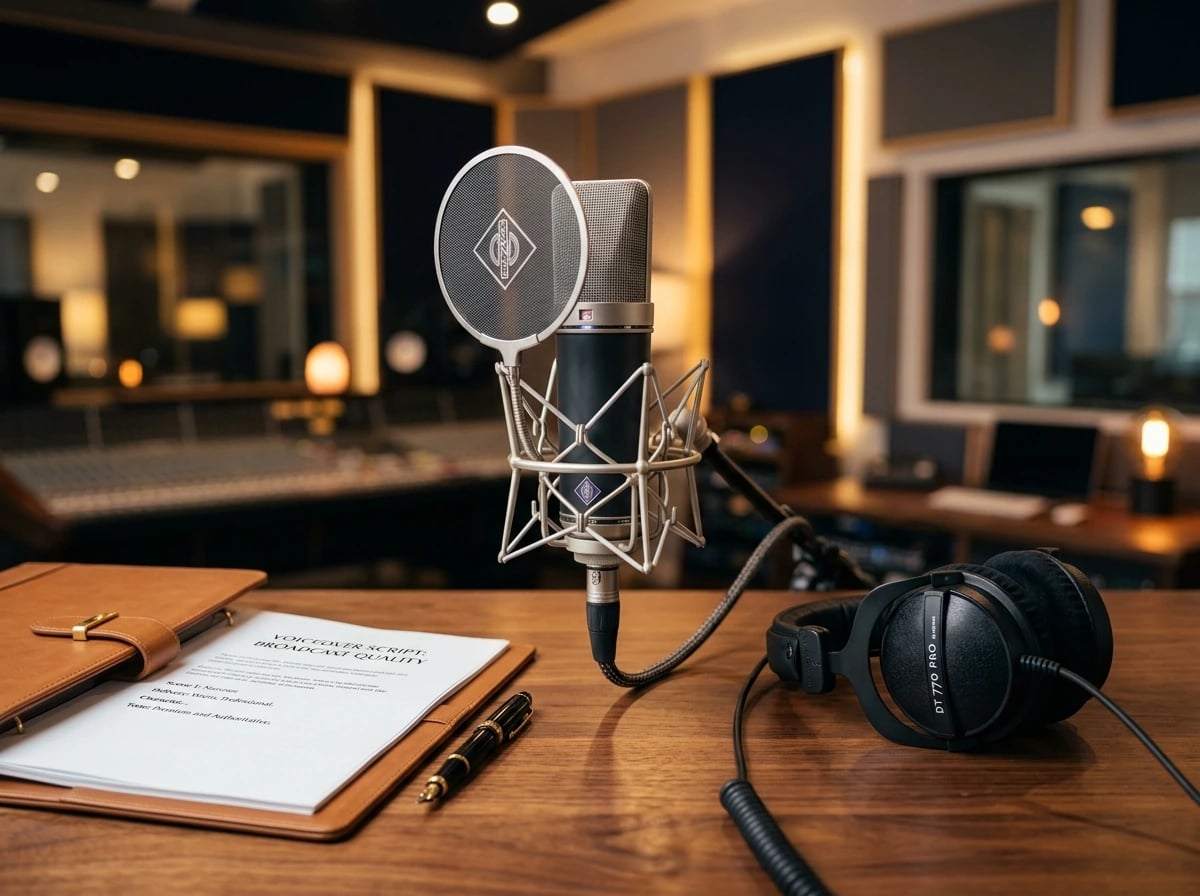 Phòng thu âm chuyên nghiệp TH Voice - Báo giá dịch vụ lồng tiếng