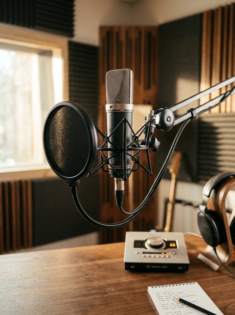 TH voice studio condenser microphone