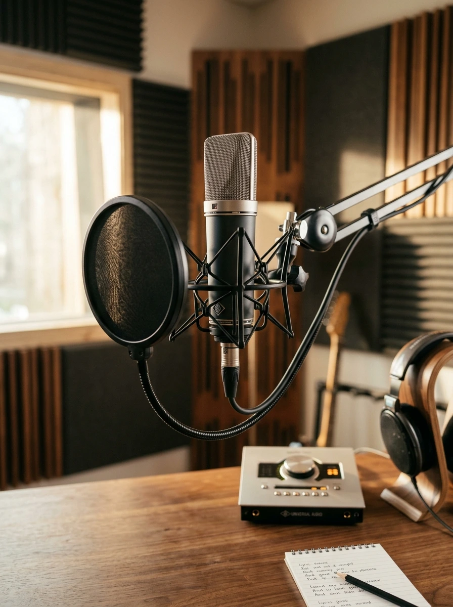 TH voice studio condenser microphone